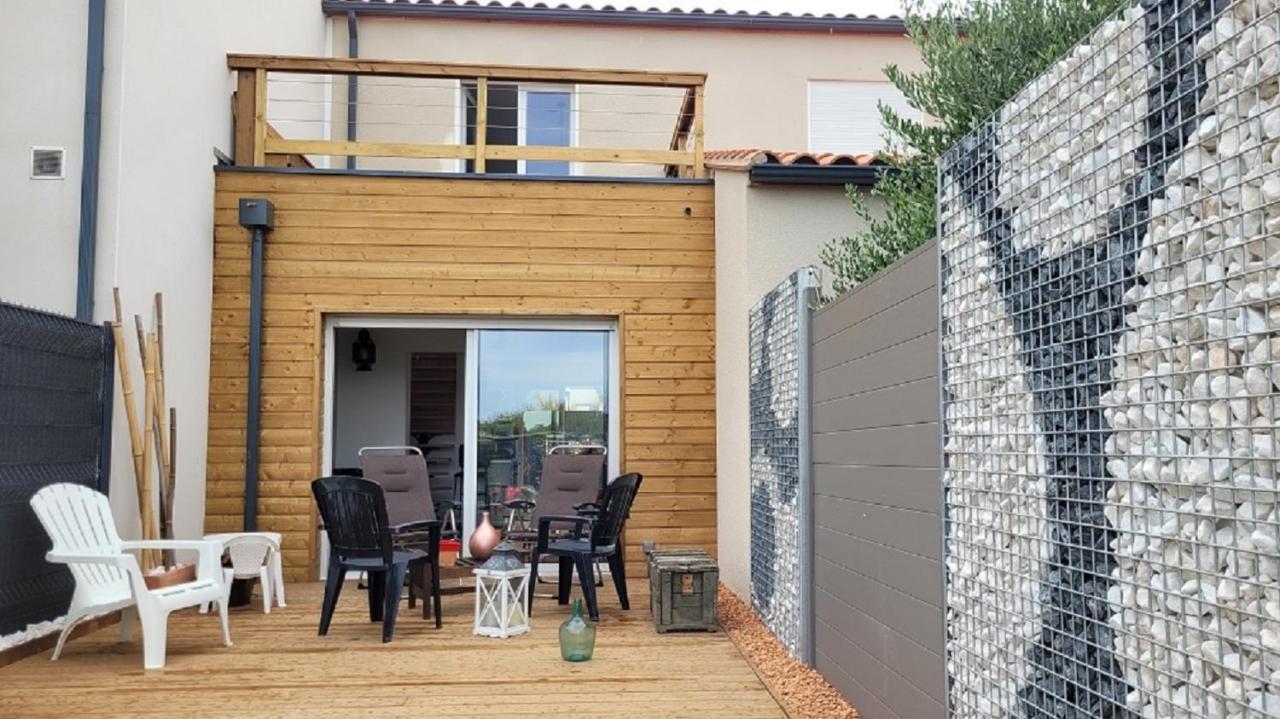 Gite Du Soleil Maison Lumineuse Avec Terrasse Solarium Parking Prive Sorède Exteriér fotografie