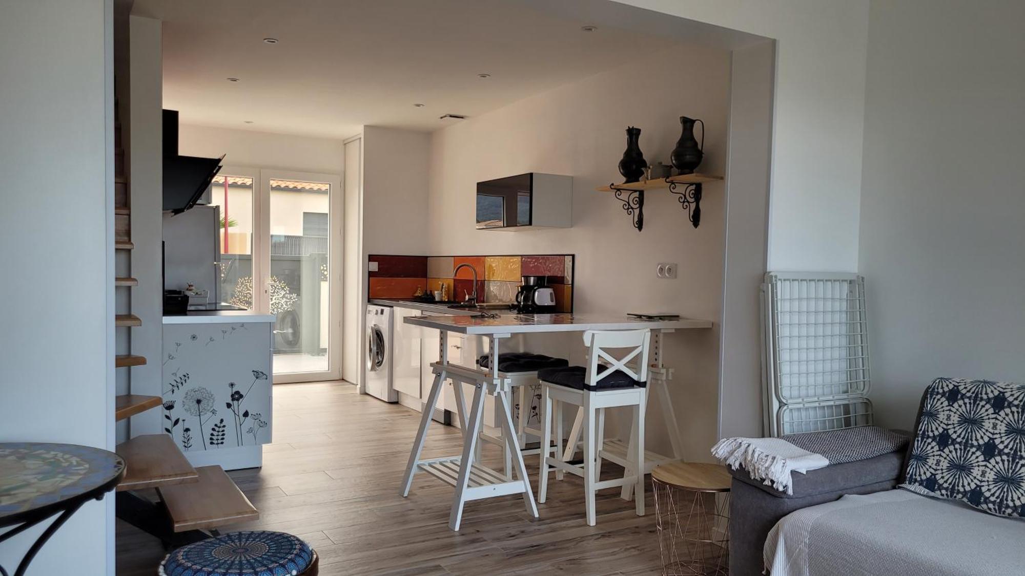 Gite Du Soleil Maison Lumineuse Avec Terrasse Solarium Parking Prive Sorède Exteriér fotografie